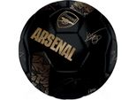 Arsenal Fc - Pallone Da Calcio "Phantom"" Con Firme RD3920 (5) (Nero/Oro)"
