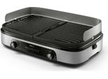 Philips HD6222/90 Piastra Elettrica Freestanding 2400 W Nero, Acciaio Inox