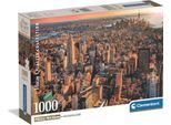 Clementoni - Puzzle 1000 El. Nowy Jork - Wysoka Jakość, Oficjalny Produkt