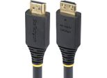 Startech.Com Cavo Hdmi Attivo Ad Alta Velocità Da 6 M Con Spine Di Presa, 4K 60Hz/1440P 144Hz, 18Gbps, HDR10/HDCP 2.2/ARC, Cavo Ad Arco Uhd Hdmi 2.0 Per Tv/Monitor/Display, Rivestimento In Tpe