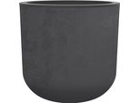 Eda 013721 G.Ant Cx Eda Basalt Up Fioriera, Rotonda, 385 Mm, Antracite