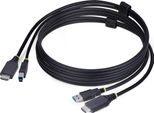 Startech.Com Cavo Kvm Hdmi E Usb 5Gbps Da 1,8M, Cavo Combinato Hdmi 2.0 4K 60Hz E USB-A 3.0 Per Switch Kvm