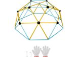 Succebuy Cupola Di Arrampicata 6FT, Struttura Di Arrampicata Geometrica, Centro Giochi, Supporta 600 Libbre Per Bambini Da 3 A 9, Facile Da Montare. Ideale Per Il Gioco All'aperto E Al Chiuso.
