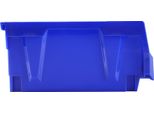 Succebuy Contenitori In Plastica (27,9 X 27,9 X 12,7 Cm), Impilabili E Appendibili, Blu/Rosso, Confezione Da 6, Contenitori Robusti Per Armadi, Cucine, Uffici O Dispense