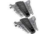 Succebuy Set Di Chiavi A Cricchetto Da 30 Pezzi, Set Di Chiavi Combinate In Acciaio Cr-V, Sae Da 1/4 Di Pollice A 1 Pollice, Metriche Da 8 Mm A 24 Mm, Con Portaoggetti, Ideale Per Garage, Officina, Casa, Emergenza