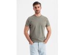 Ombre Clothing Maglietta A Maniche Corte Da Uomo Myria Oliva S