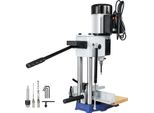 Succebuy Mortasatrice Per La Lavorazione Del Legno, 750 W, 2800 Giri/Min, Mortasatrice Powermatic, Mortasatrice Cava Con Set Di Punte A Scalpello, Mortasatrice Da Banco, Per La Realizzazione Di Fori Rotondi O Quadrati Nel Legno