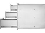 Succebuy 18X23 Pollici Cassetti Per Cucina Da Esterno Con Triplo Accesso, In Acciaio Inox Con Maniglia Cromata, 18X23X23 Pollici Per Stazioni Barbecue