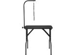 Braccio Succebuy Per Tavolo Da Toelettatura Con Morsetto, 808 X 460 Mm, Supporto Pieghevole Per Cani Di Taglia Media E Piccola, Portata 99,8 Kg, Incl. Supporto Per Cuneo Di Seduta E Cinghia Per Toelettatura