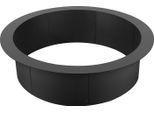 Succebuy Anello Circolare Per Fuochi, Altezza 10 Pollici, Diametro Esterno 36 Pollici E Diametro Interno 30 Pollici. Spessore Di 2,5 Mm, Rivestimento Acciaio Al Carbonio Resistente, Adatto Per I Falò Fai Da Te