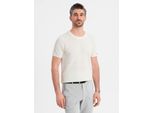 Ombre Clothing Maglietta A Maniche Corte Da Uomo Giannou Bianco Xl