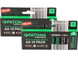 Patona Premium 20X Batterie Aa (2X10Er) Confezione 1,5V Alcaline