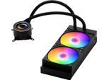 Succebuy Dissipatore A Liquido Aio Per Cpu Con Luce Argb E Ventola Pwm Da 120 Mm