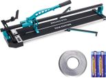 Succebuy Taglierina Manuale Per Piastrelle 1000 Mm Per Gres Porcellanato E Ceramica Con Rotella Di Taglio In Carburo Di Tungsteno Posizionamento A Infrarossi Piedini Antiscivolo Binari Resistenti Per Installatori Professionisti O Principianti