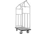 Succebuy Carrello Portabagagli Per Hotel Capacità Di Carico 362 Kg Carrello Portabagagli Bellboy 108X64X180 Cm
