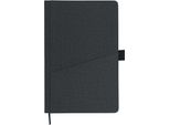 Midocean - Notizbuch "Five"", Pu, A5 MO543 (1,2 Cm X 21 Cm X 14 Cm) (Schwarz)"