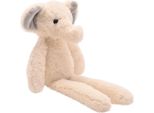 Ellie L'elefante Di Peluche A Zampe Lunghe 35 Cm WD1756 (Taglia Unica) (Crema)