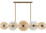 Furnlux Plafoniera Venice Gold 116Cm / Colore Principale: Oro / Dimensioni: 116 X 79 X 27 Cm