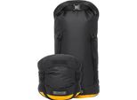 Sea To Summit Sacco A Zaino Evac Heavy Duty Compression Dry Bag 20L Jet Black Nero