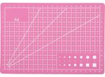 Tappetino Da Taglio A5, Tappetino Artigianale In Pvc Autorigenerante, Rosa Per Bricolage E Artigianato