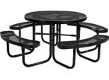 Succebuy Tavolo Da Picnic Resistente Alle Intemperie Per Patio, Set Di Mobili Da Giardino, Robusto Tavolo Da Esterno
