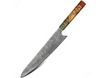 Coltello Da Cucina In Damasco YO-37573 - Affettatrice/Multi-Colore KP37573