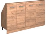 Vicco Set Di Mobili Sottotetto Rion, Set Di 2, Quercia Dorata/Quercia Dorata