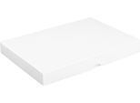 Scatola Pieghevole 16,2 X 22,5 X 2,5 Cm, Bianca, Con Coperchio - Set Da 10