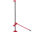 Homcom Farm Jack Jack 135 Cm 3000 Kg Di Portata Argano A Bastone In Acciaio Per Fuoristrada Cric Del Trattore Cric Multiuso Per Veicoli Fuoristrada Trattore Atv Camion Suv