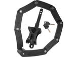 Lucchetto Per Bicicletta Zieger Fold 650 Lucchetto Pieghevole Compatto Con Maglie E Staffa In Acciaio Da 5 Mm