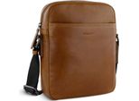 Bugatti Pelle Borsa A Tracolla Savona Crossover Bag Cognac Marrone Chiaro