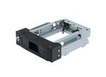 Fantec MR-35SATA-A, Telaio Rimovibile Per Hdd/Ssd Sata Da 3,5", Nero, Antivibrazioni"