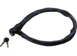 Blocca Cavo Corazzato Abus Ivera Steel-O-Flex 7200 + Supporto Rbu - Blocca Cavo In Cavo D'acciaio Con Armatura In Manicotti D'acciaio - Livello Di Sicurezza Abus 7 - 85 Cm