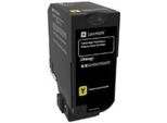 Lexmark 74C2HYE Kit Toner Originale Lexmark Giallo Programma Di Ritorno Aziendale (0074C2HYE,074C2HYE,74C2HYE)