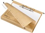 Falken HäNgesammler 11288156 A4 40Mm Boden 2Ring Braun
