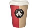 Papstar 81065 Bicchiere Da Caffè In Carta Dura Papstar "To Go"", 0,3 L"