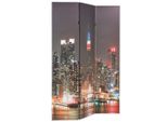 Divisorio Pieghevole 120 X 170 Cm New York Di Notte
