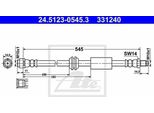 Tubo Freno Flessibile Ate 24.5123-0545.3