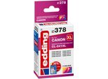 Edding EDD-378 Cartuccia Stampante 1 Pezzo(I) Compatibile Ad Alta Resa (Xl) Ciano - Magenta - Giallo (18-378)