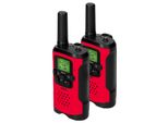 Alecto Walkie Talkie Set Di 2 Per Bambini 7 Km Di Portata Rosso/Nero