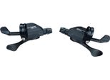 Comandi Marvo Xpress Microshift, 2/3X9 Velocità, Nero