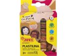 Jovi 90/6M Jovi Knete Plastilina Farbsortiert, 6 Farben Je 15,0 G