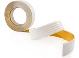 Quest Nastro Adesivo Antiscivolo In Pvc 35X35Mm, 5M, Strisce Antiscivolo Per Gradini, Vasca Da Bagno, Doccia, Bianco