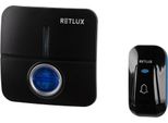 Retlux Rdb 106 Campanello Senza Fili Con Pulsante A Batteria, Portata 120 M (Esterno), Segnalazione Visiva, Alimentazione 230V