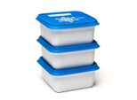 Amuse Alaska Set Di 3 Barattoli / Contenitori Per Alimenti / Conservazione Degli Alimenti