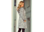 Numoco Cappotto Crombie Donna Bagderdeiz Grigio S