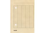 100X Falken 80001506 Umlaufmappe A4 Chamois Manilakarton 250 G/Qm