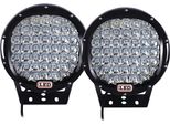 Luce Da Lavoro A Led, Alta Potenza, Fascio Spot, 2X Spot Nero Da 225W
