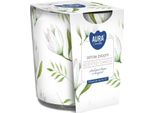Bispol Aura 22H White Flower Candela In Vetro Profumato