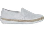 Gabor Scarpe Slip-On Da Donna In Pelle Grigio 36